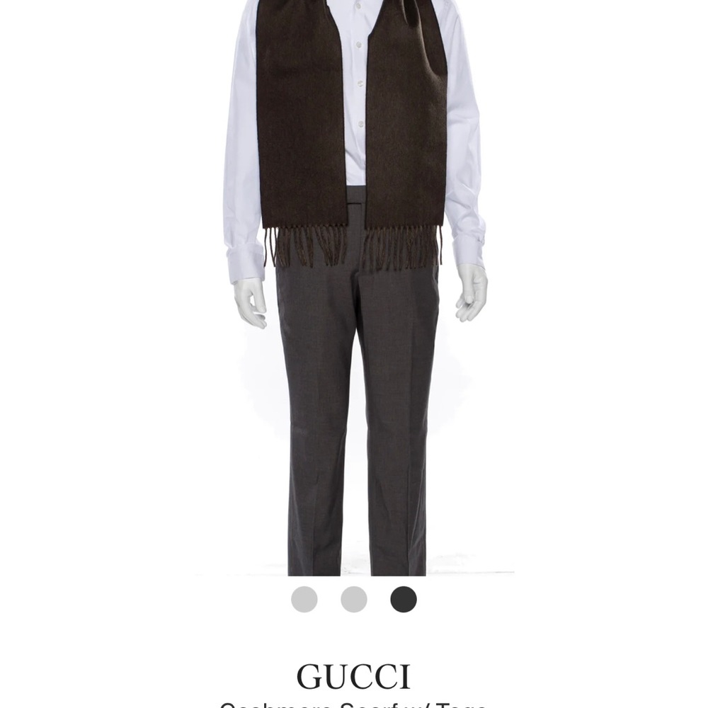 GUCCI Cashmere Scarf w/ Tags
